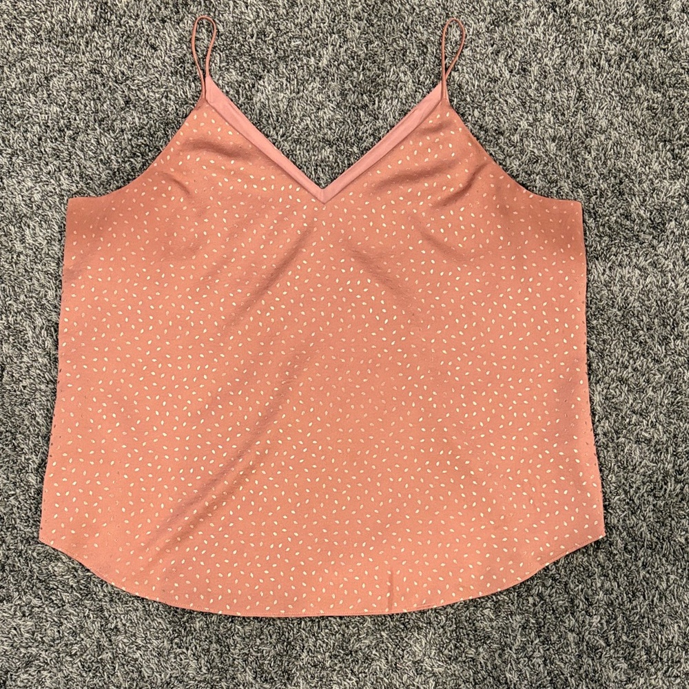 Express Peach Polka Dot Camisole